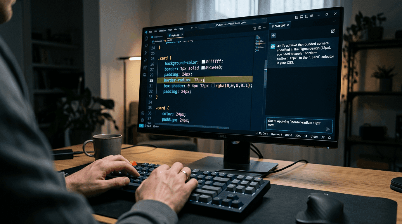 코드를 보고 지시 내리기